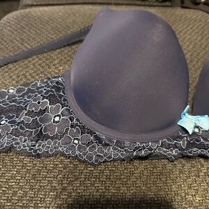 Aerie Midnight Blue Lace Bra